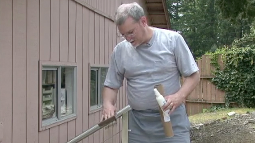 Clean and maintain stainless steel cable railing after installation