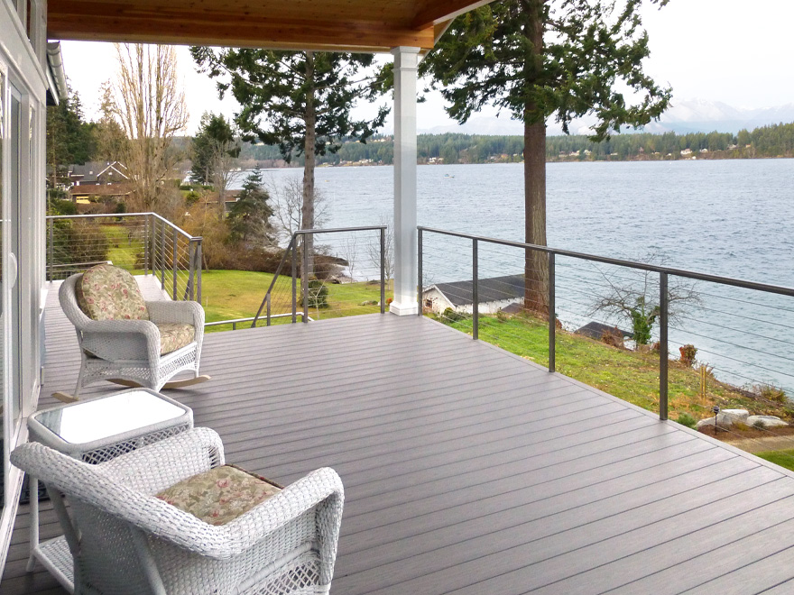 Cable deck handrailing by AGS Stainless