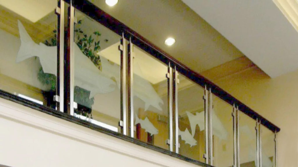 Etched Glacier Railing Company