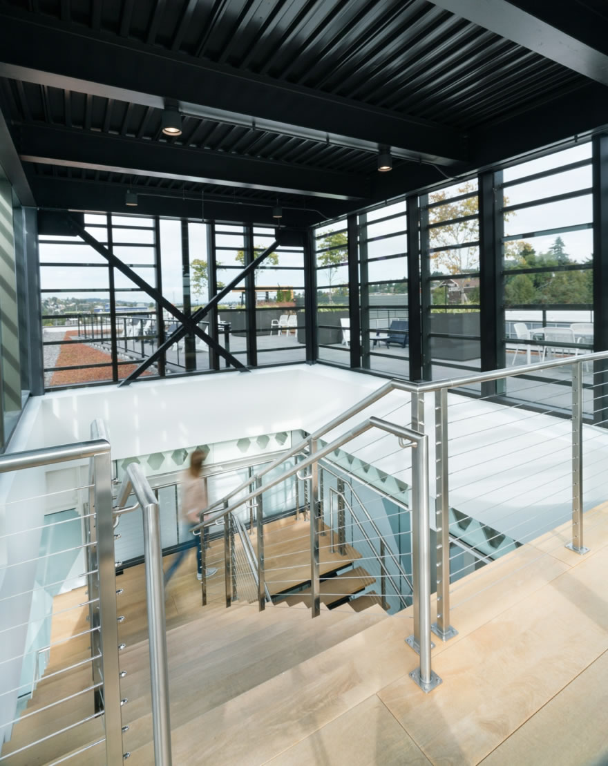 Handrail Extension Returning to the Floor - Data 1 Building