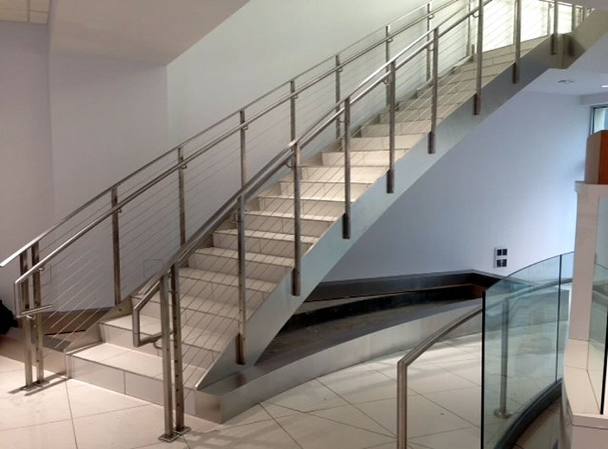 Handrail Extension Returning to the Post - Manhattan Honda