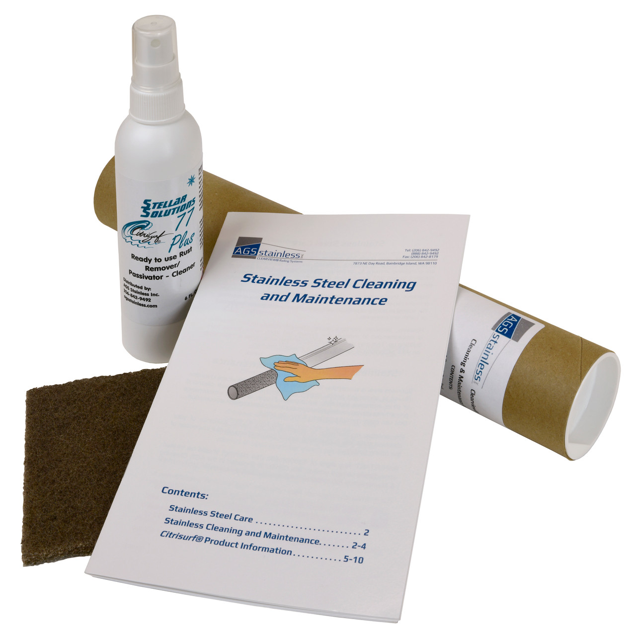 Stainless Steel Cleaner Kit